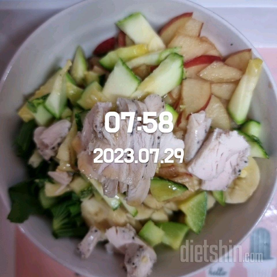 07월 29일( 아침식사 537kcal)