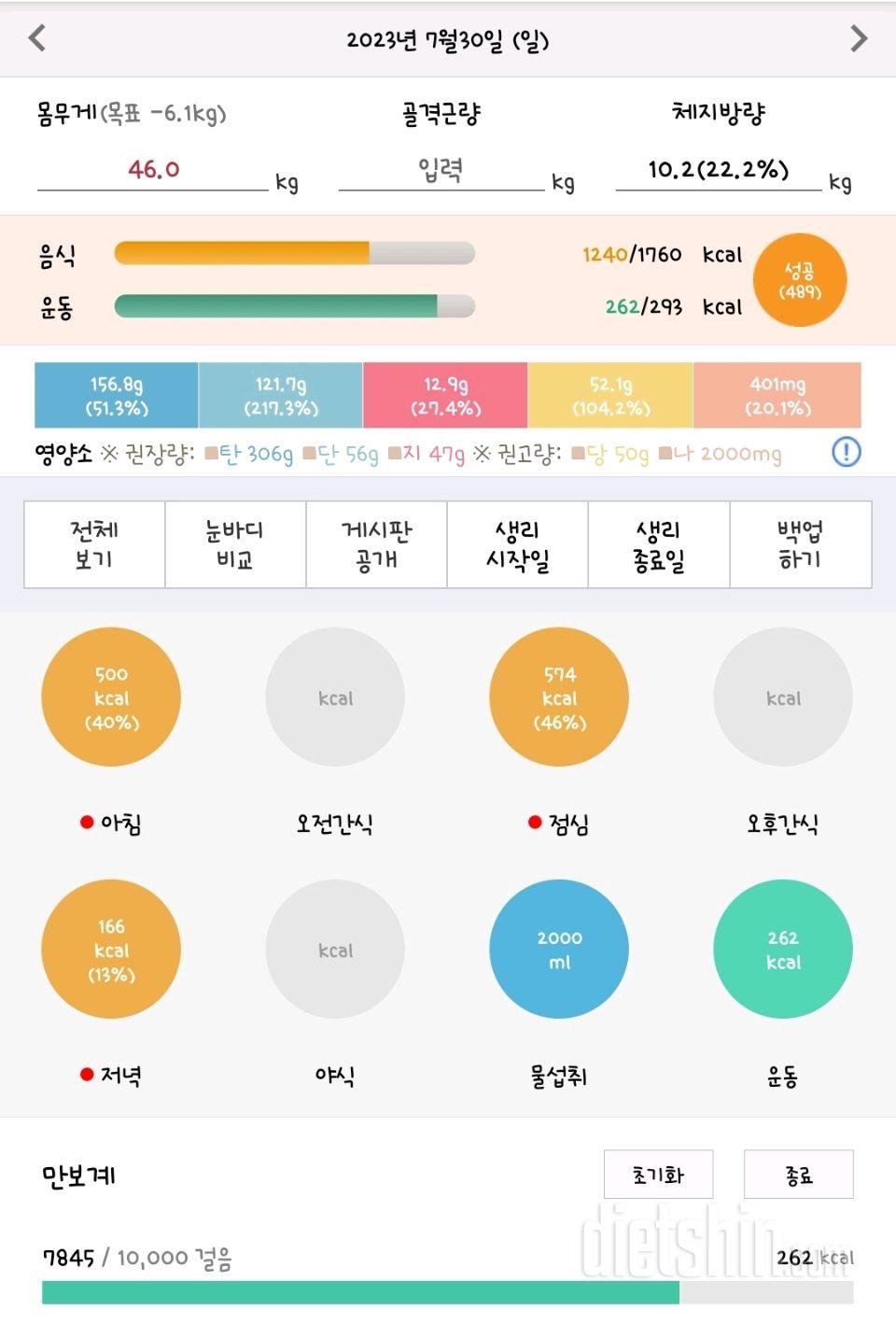 7일 하루 1끼 야채먹기15일차 성공!