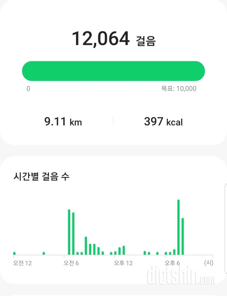 30일 만보 걷기32일차 성공!