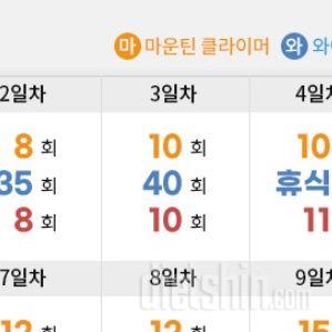 30일 체지방 줄이기3일차 성공!