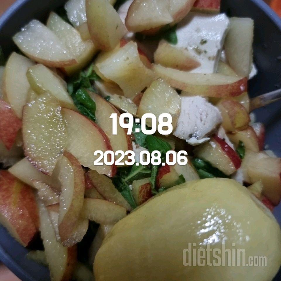 08월 06일( 저녁식사 432kcal)