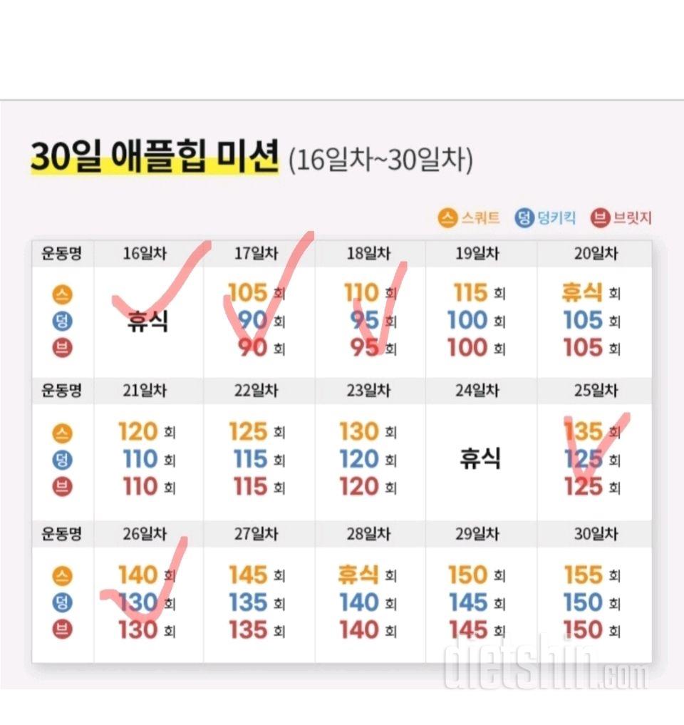 30일 애플힙20일차 성공!