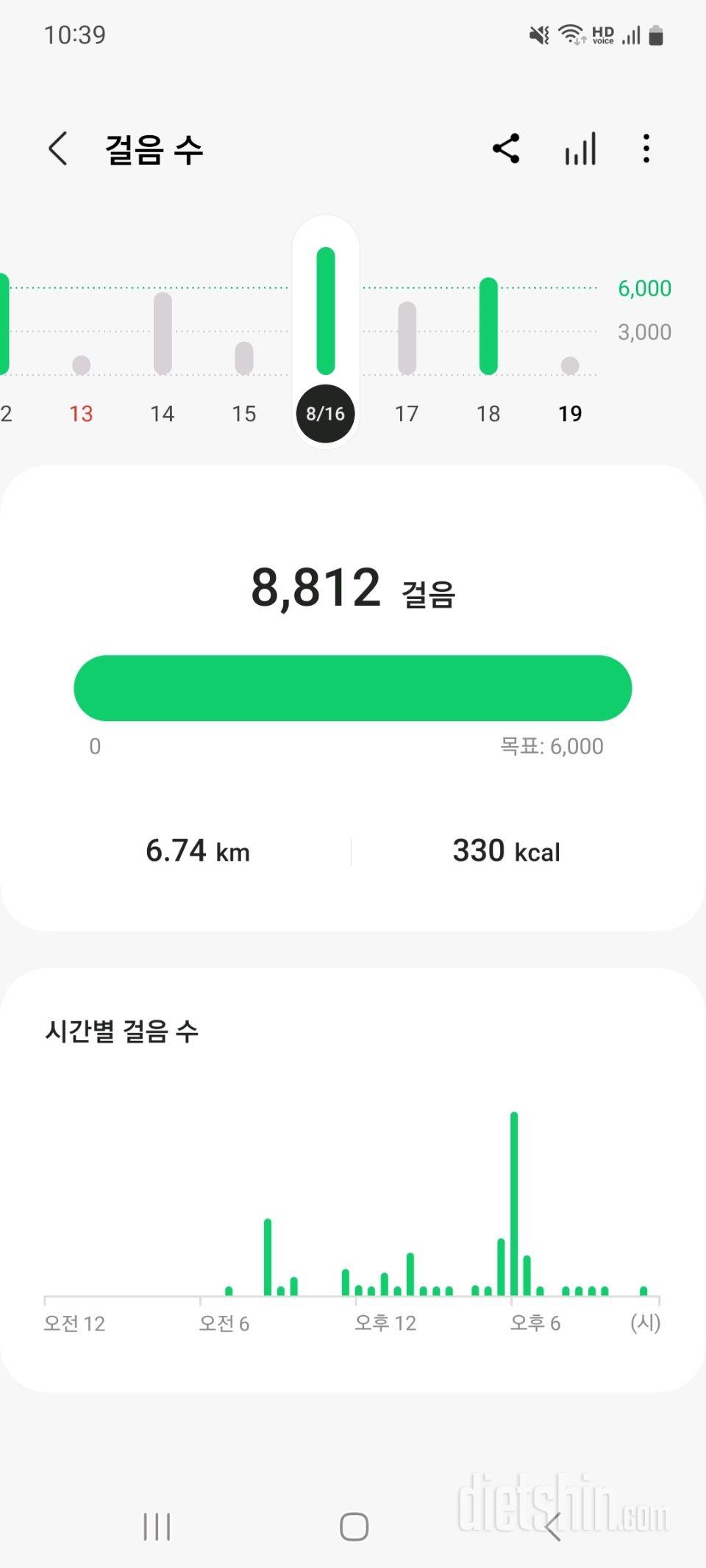 매일 5000보이상걷기!!