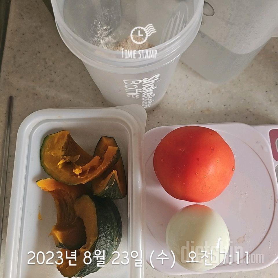 08월 23일( 아침식사 282kcal)