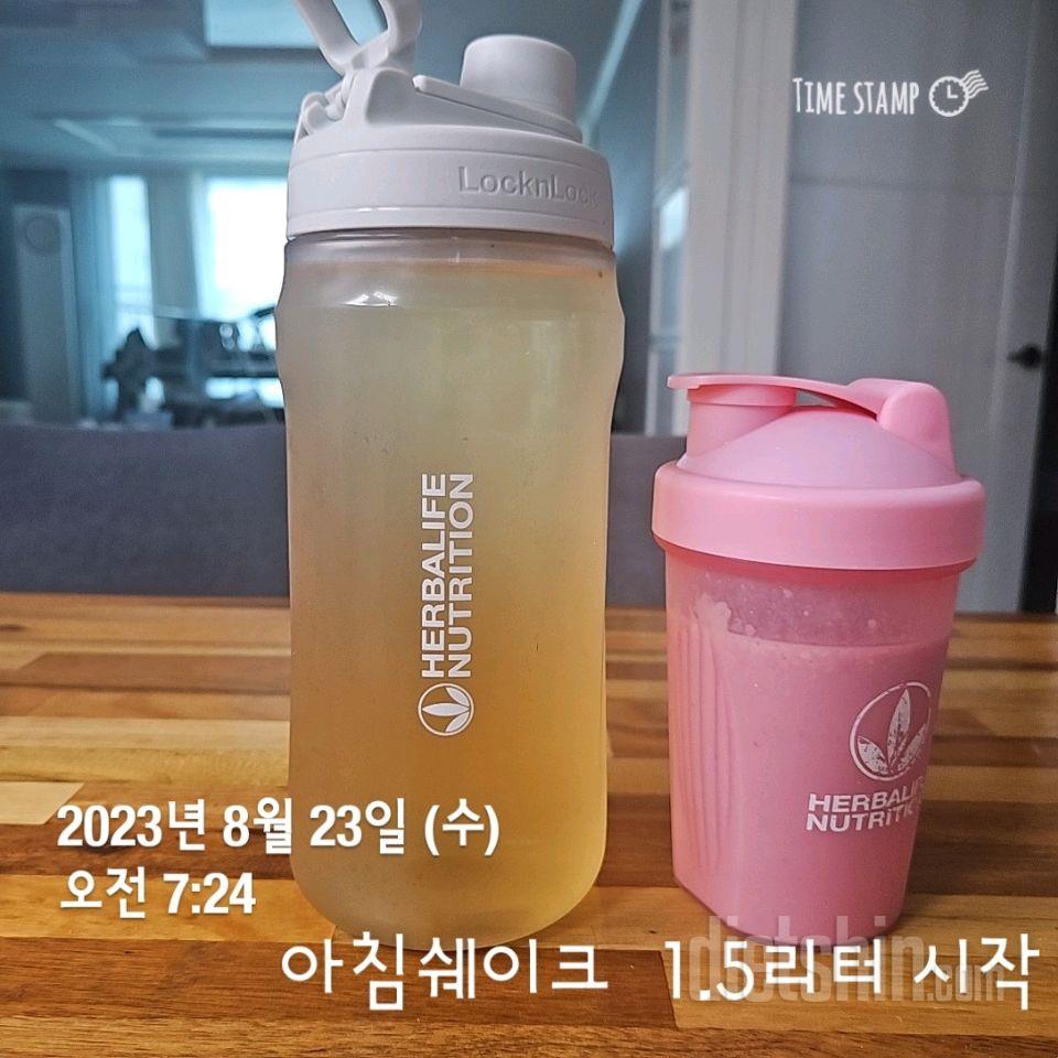 30일 하루 2L 물마시기2일차 성공!