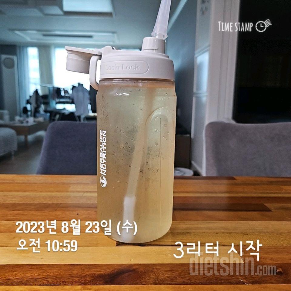 30일 하루 2L 물마시기2일차 성공!