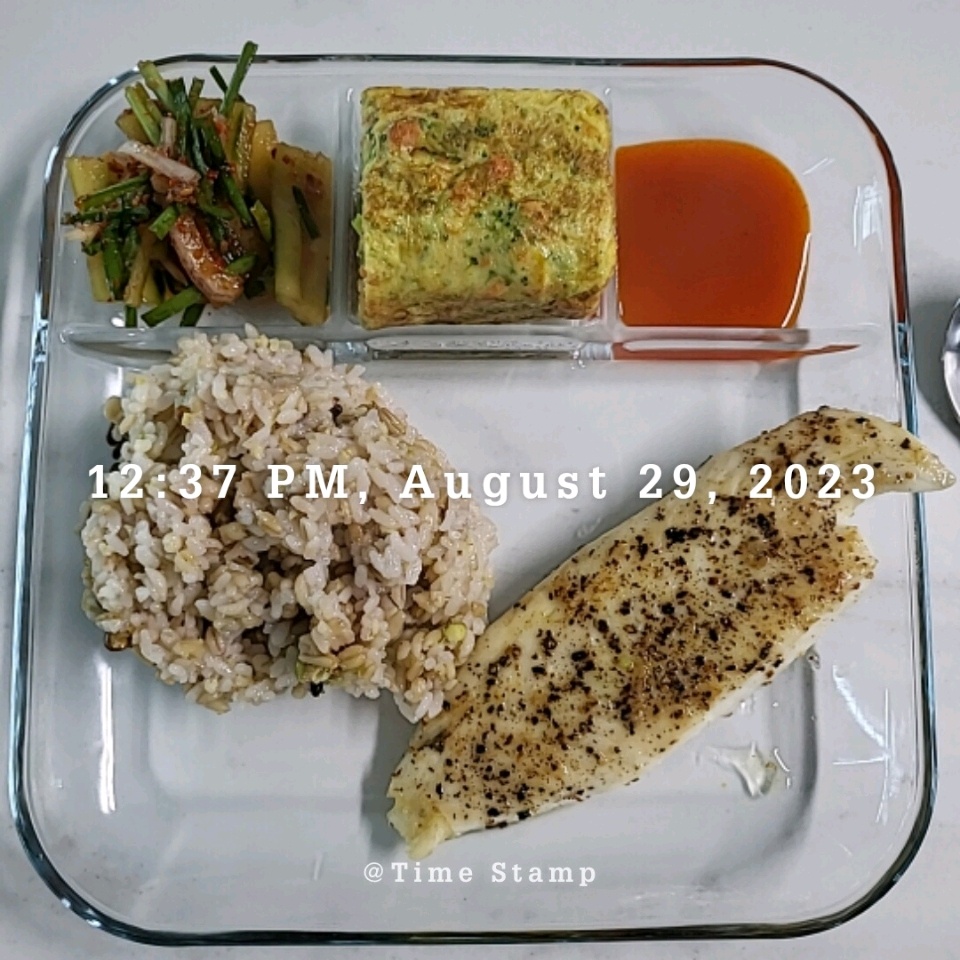 08월 29일( 점심식사 497kcal)