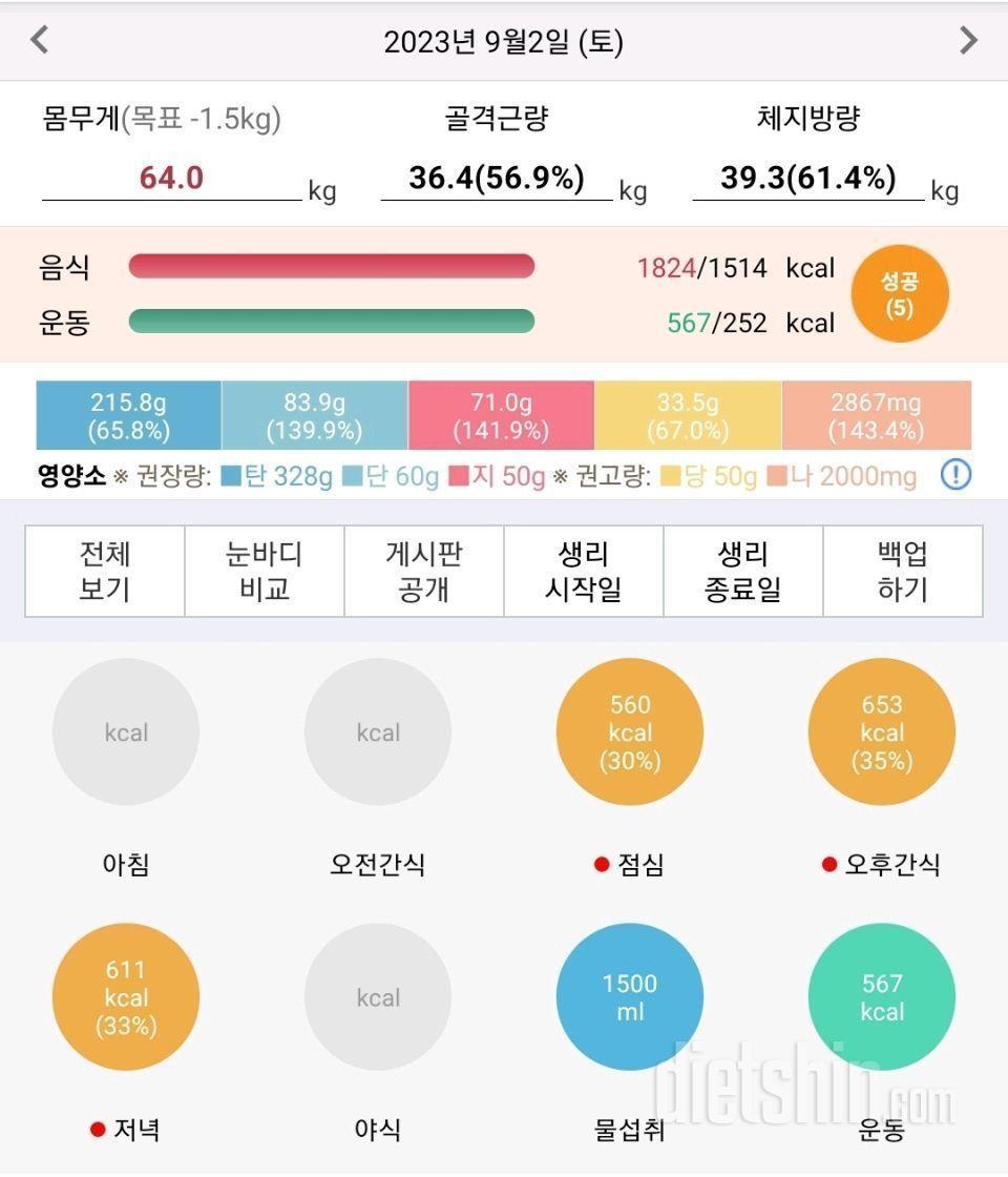 [다신 21기] 1일차 탄수화물 줄이기 도전&미션성공