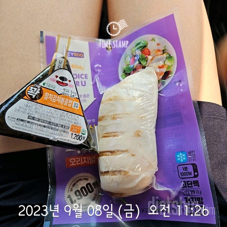 09월 08일( 점심식사 304kcal)