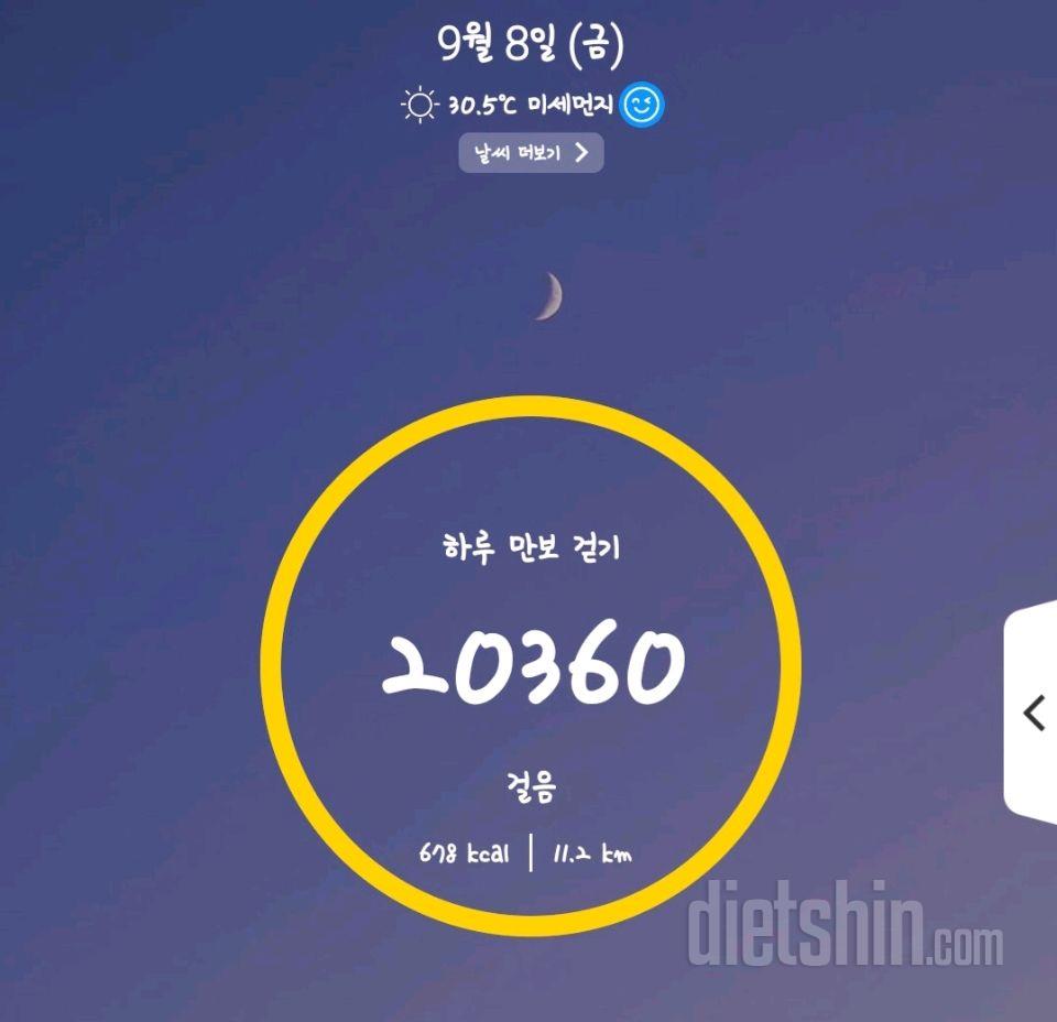 30일 만보 걷기11일차 성공!