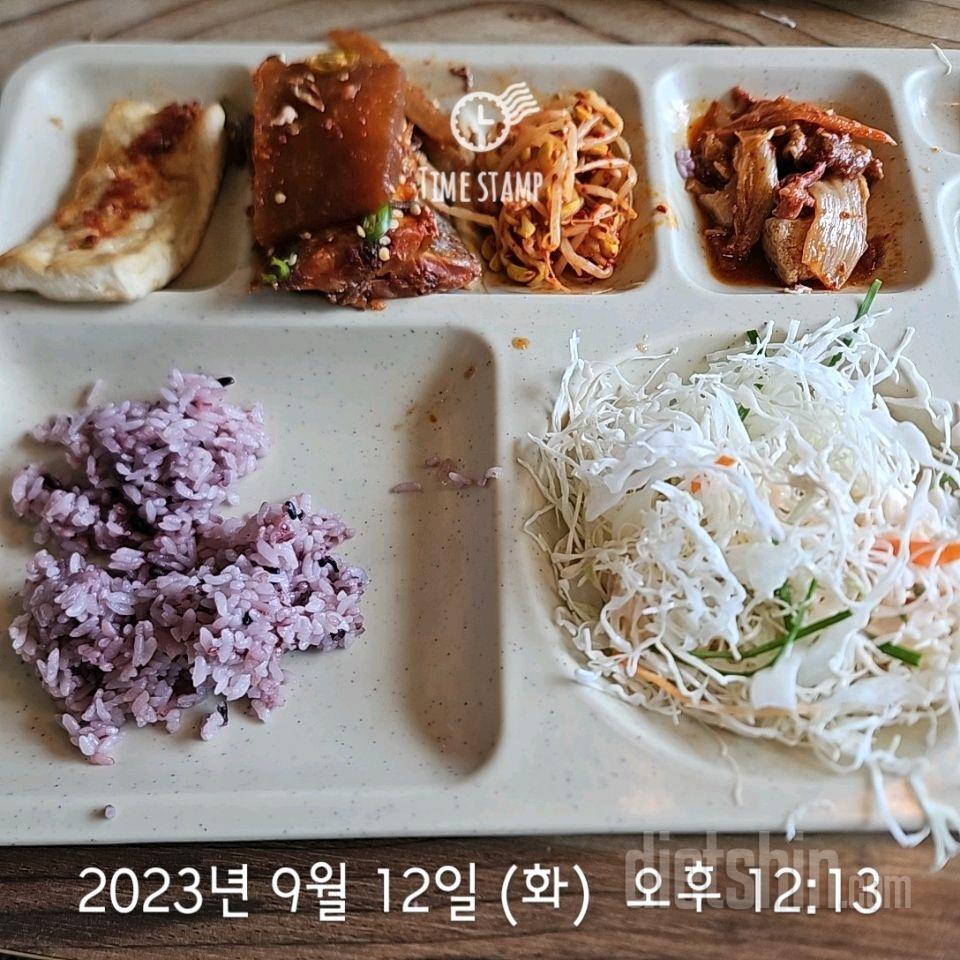 09월 12일( 점심식사 528kcal)