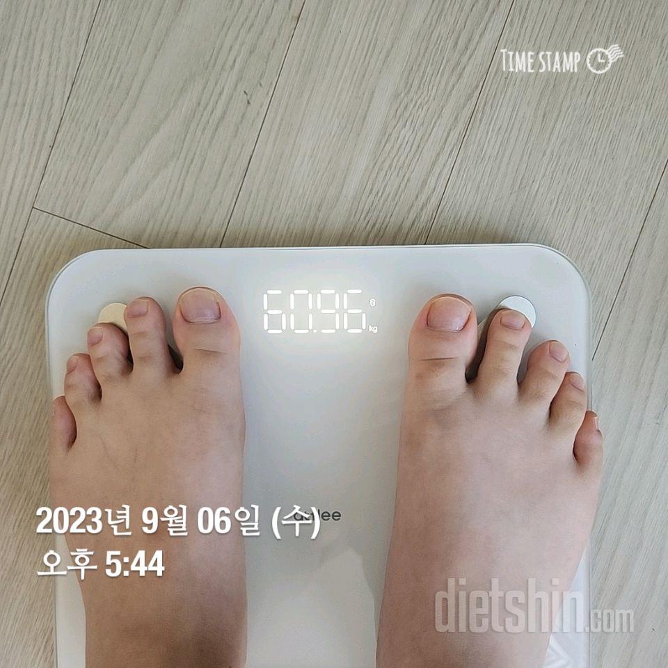 다신 7일차 식단+운동+눈바디, 몸무게 비교