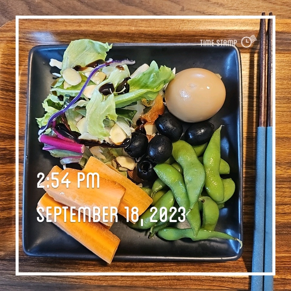 09월 18일( 오전간식 142kcal)