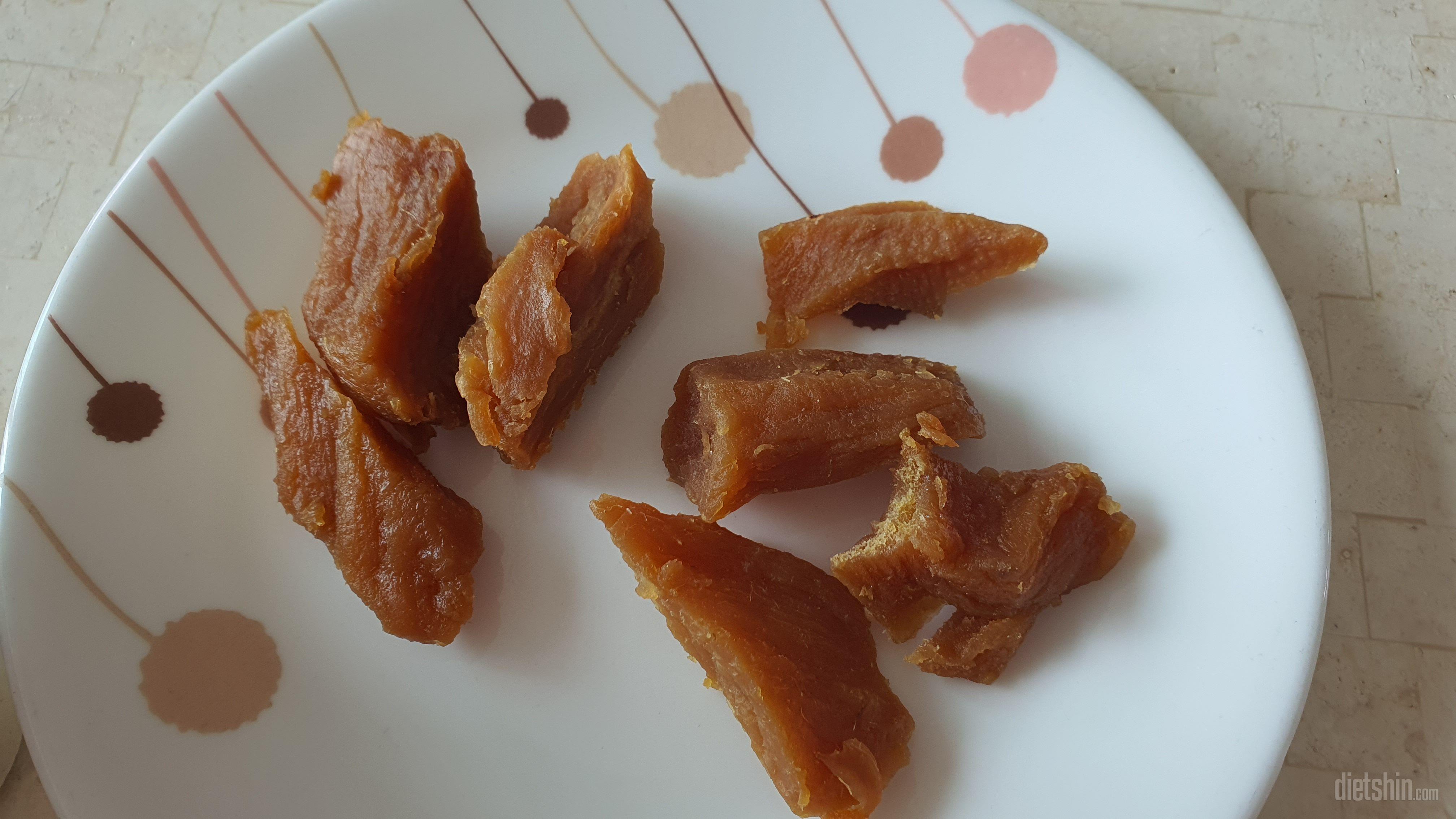 쫀득한 맛인데 양이 적어 부담없이 먹