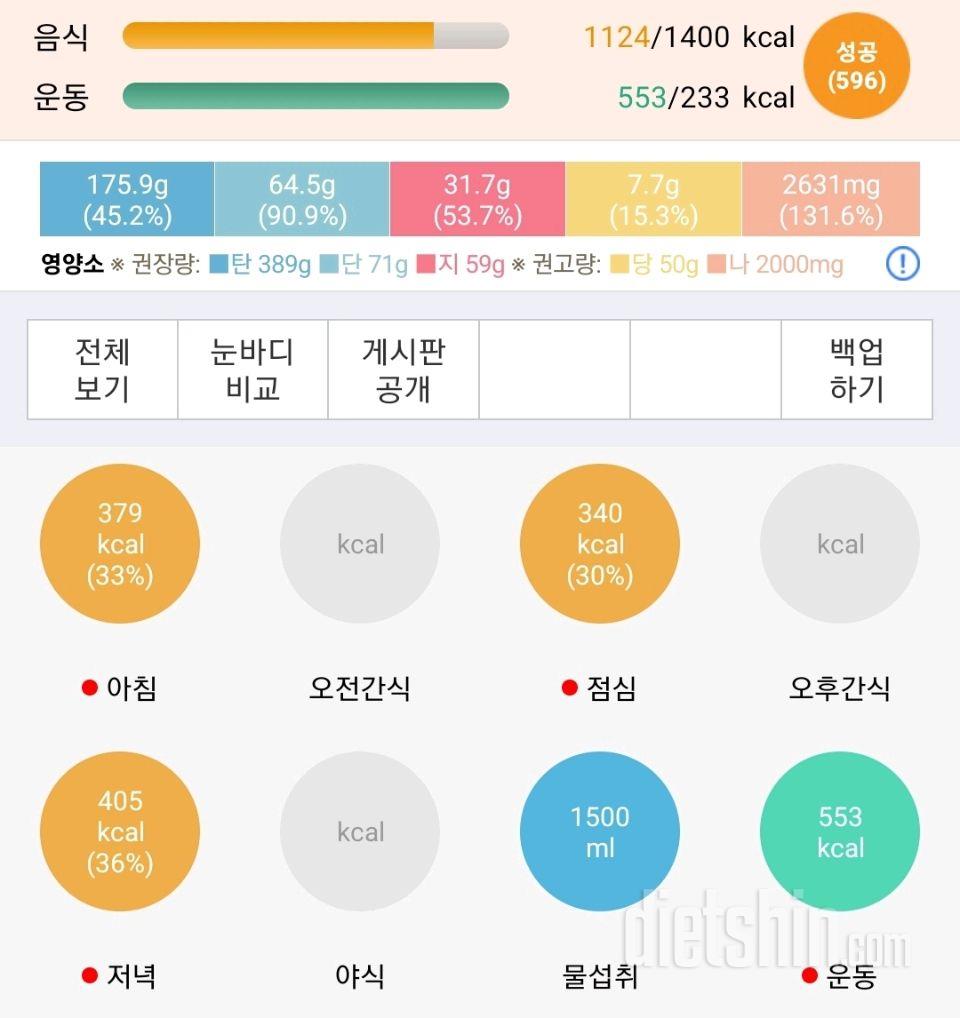 30일 당줄이기16일차 성공!