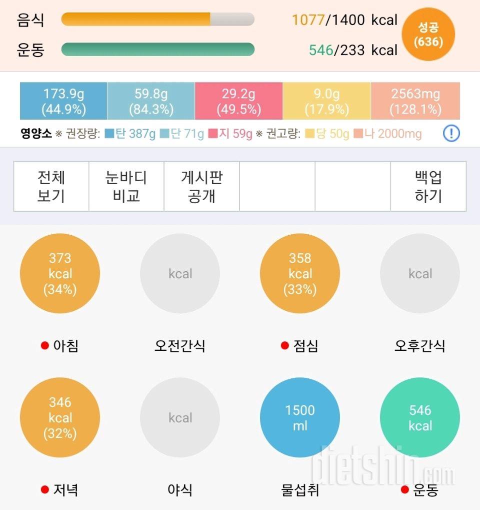 30일 밀가루 끊기29일차 성공!