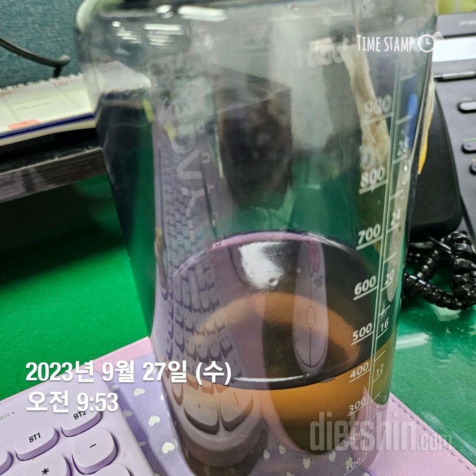 30일 하루 2L 물마시기7일차 성공!