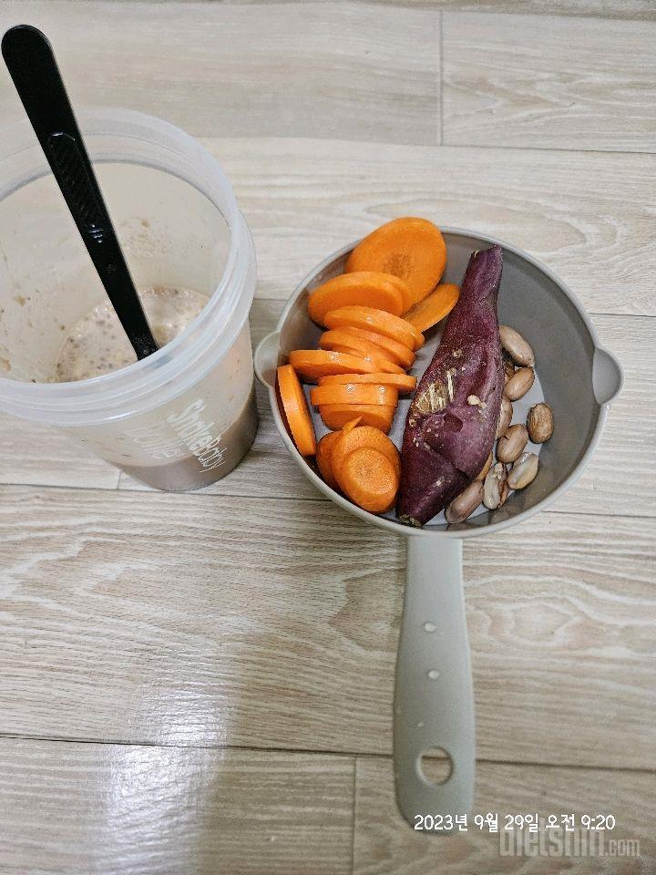 09월 29일( 아침식사 275kcal)