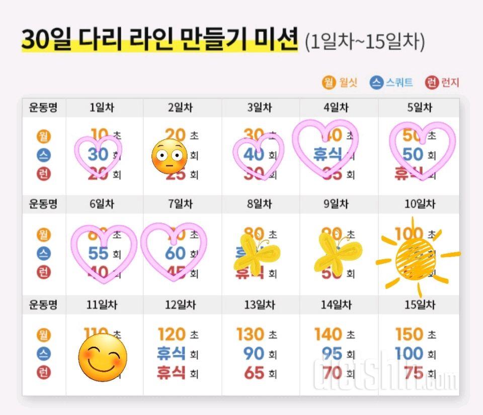 30일 다리라인 만들기11일차 성공!