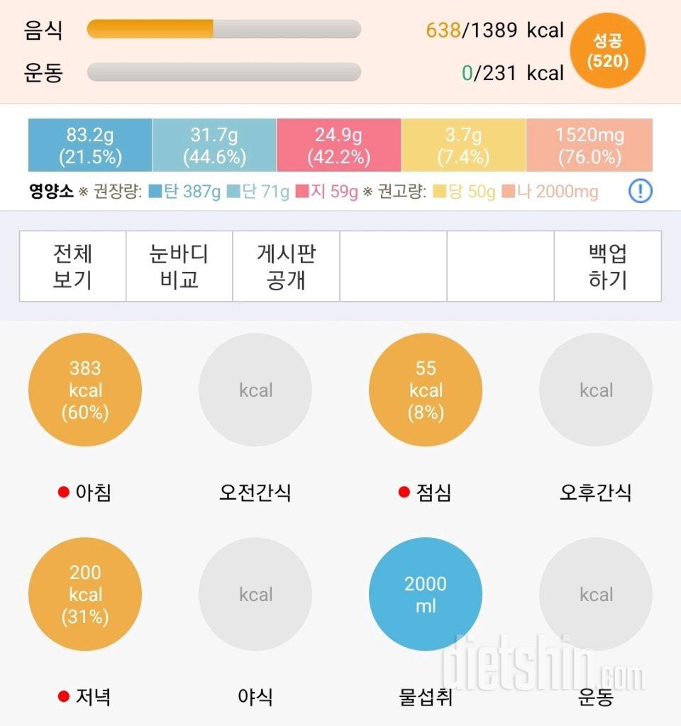 30일 밀가루 끊기52일차 성공!