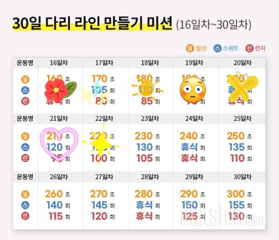 30일 다리라인 만들기22일차 성공!