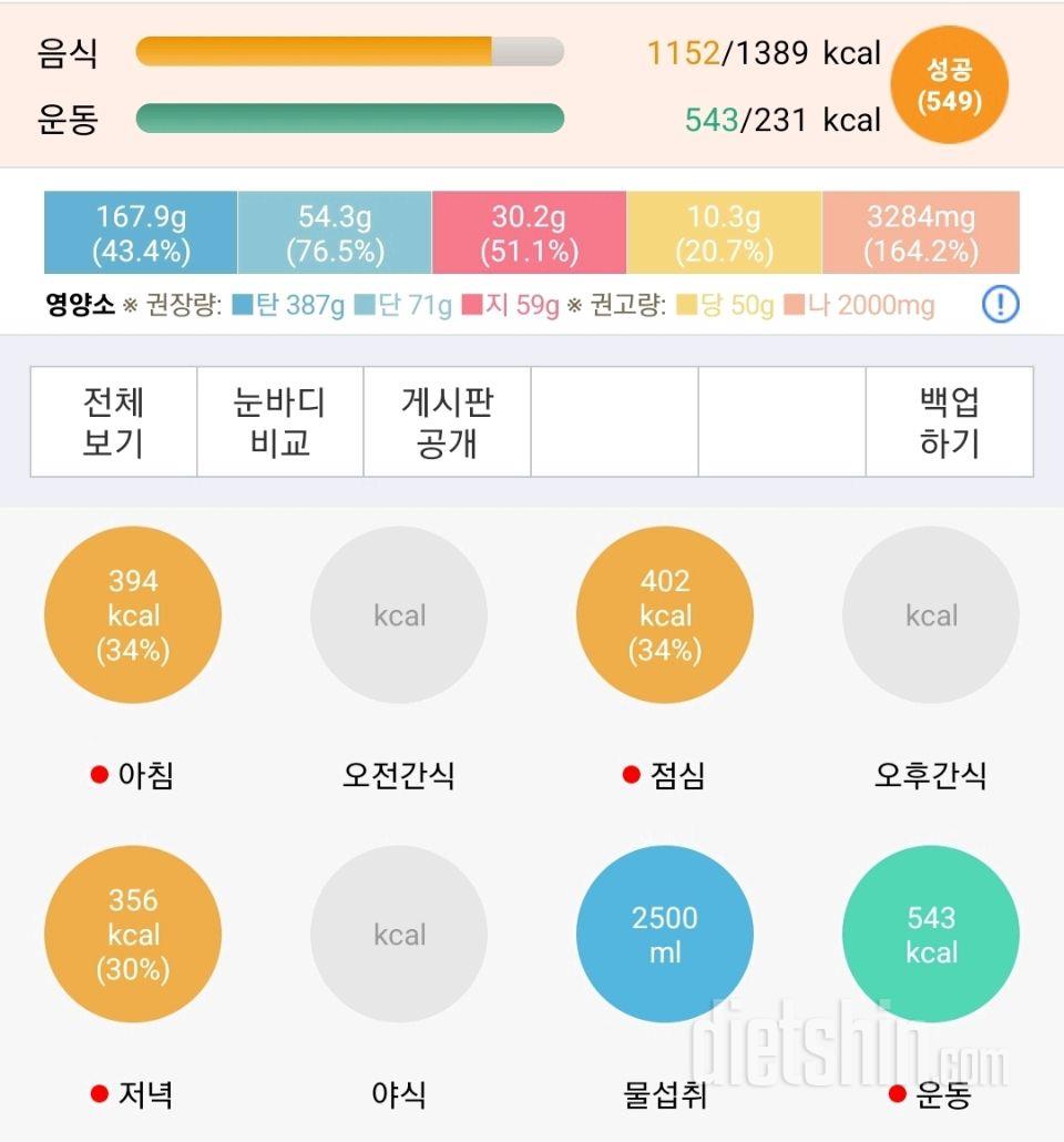 30일 밀가루 끊기59일차 성공!