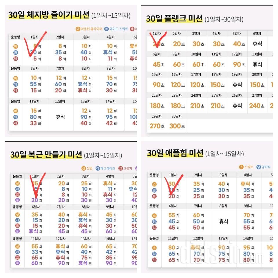 [다신 22기] 6일차 오.운.완+식단