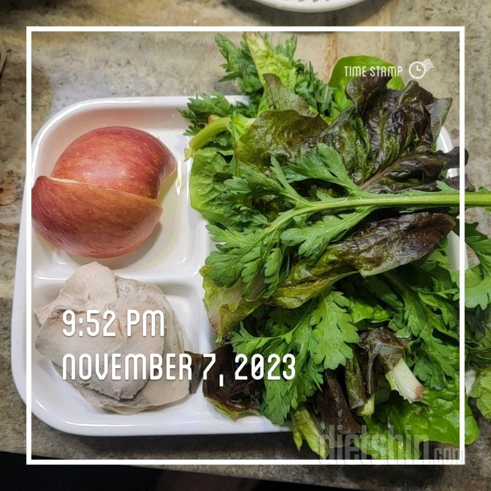 11월 07일( 야식 246kcal)