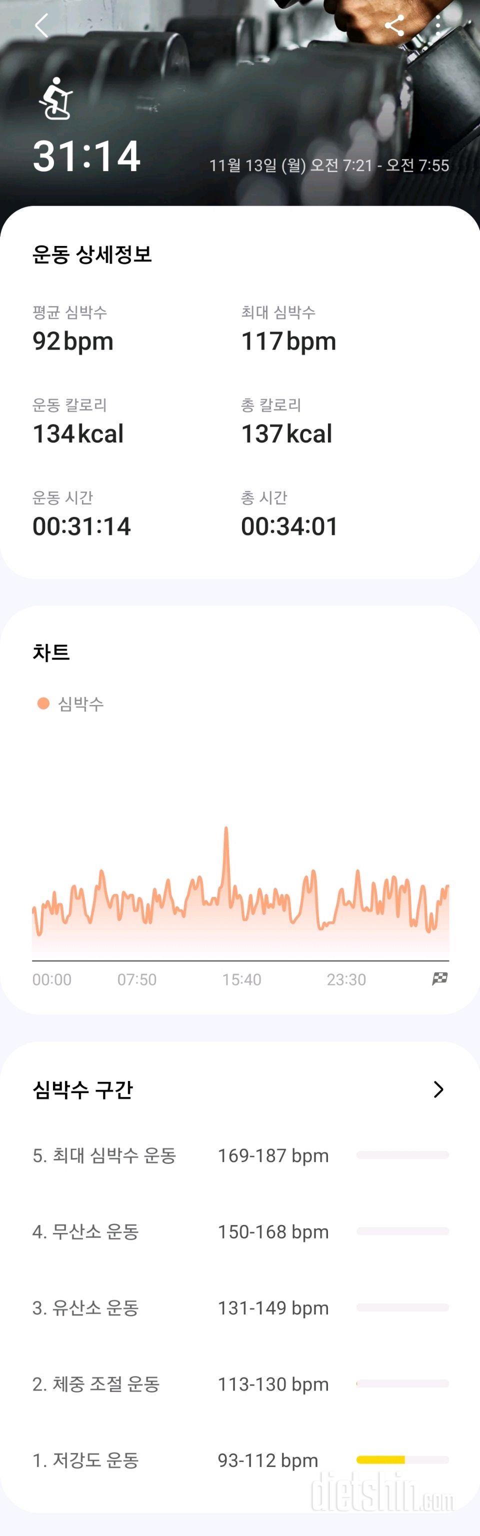 [다신 22기] 12일차 오운완 공복몸무게 식단인증