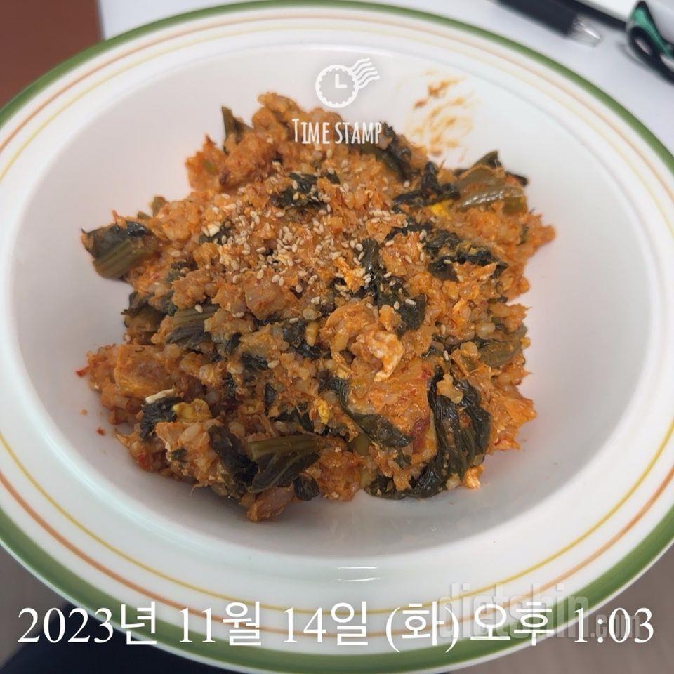 아침단식, 공복유산소, 점심 식단