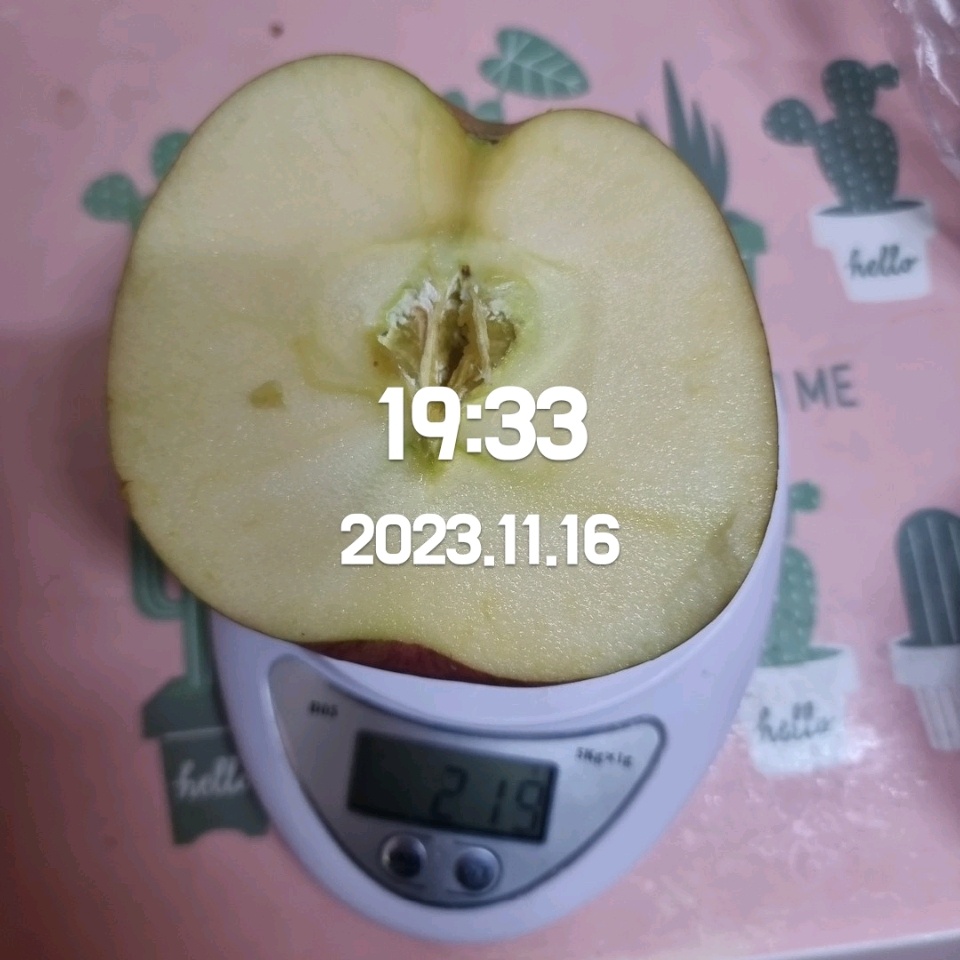 11월 16일( 오후간식 124kcal)