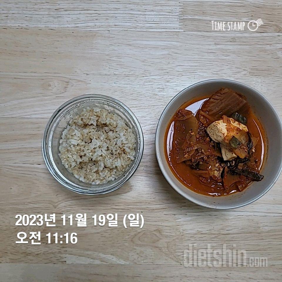 [다신22기]19일차 체중+눈바디+식단+운동