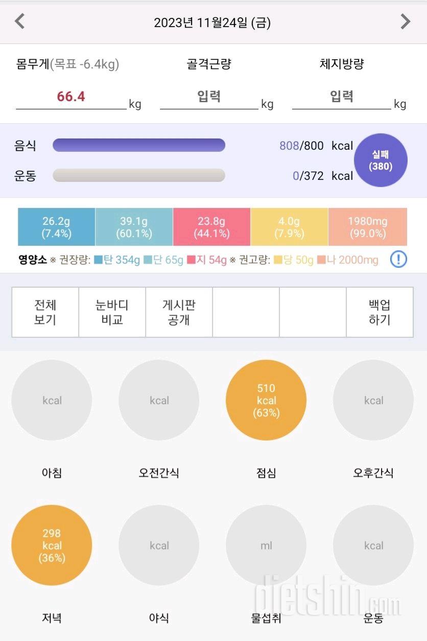 11월 24일 어지러와용