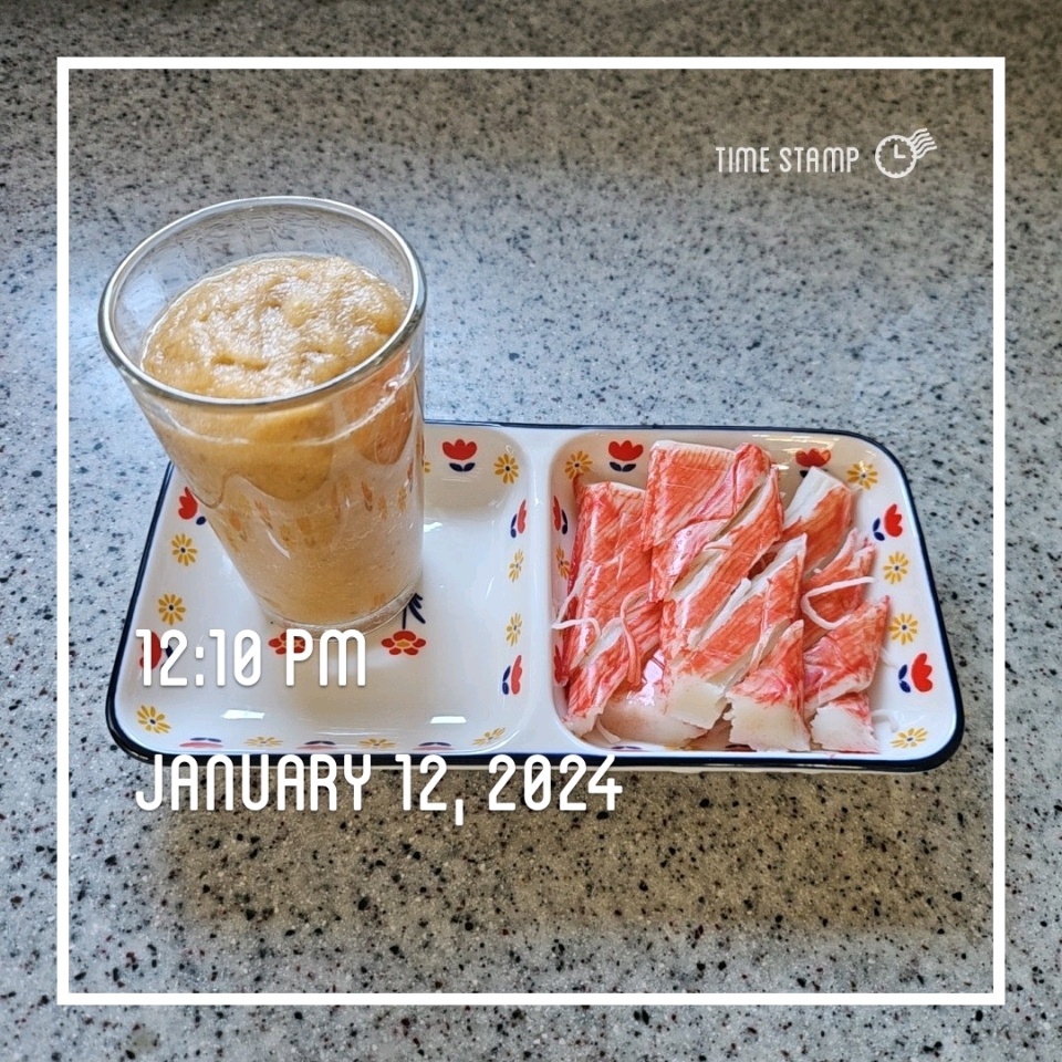 01월 12일( 오전간식 94kcal)