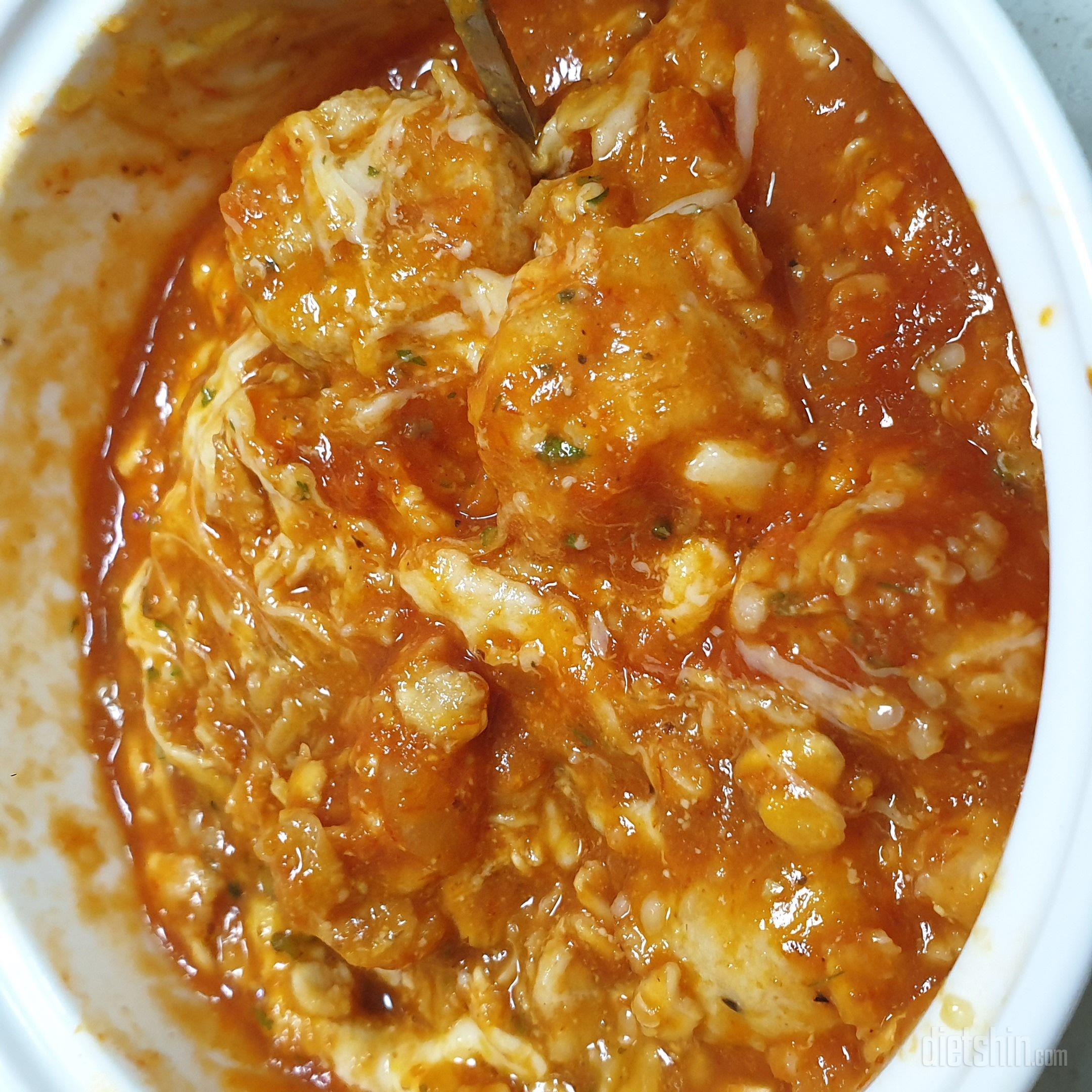 토마토파스타에 요 제품 추가해서 먹으