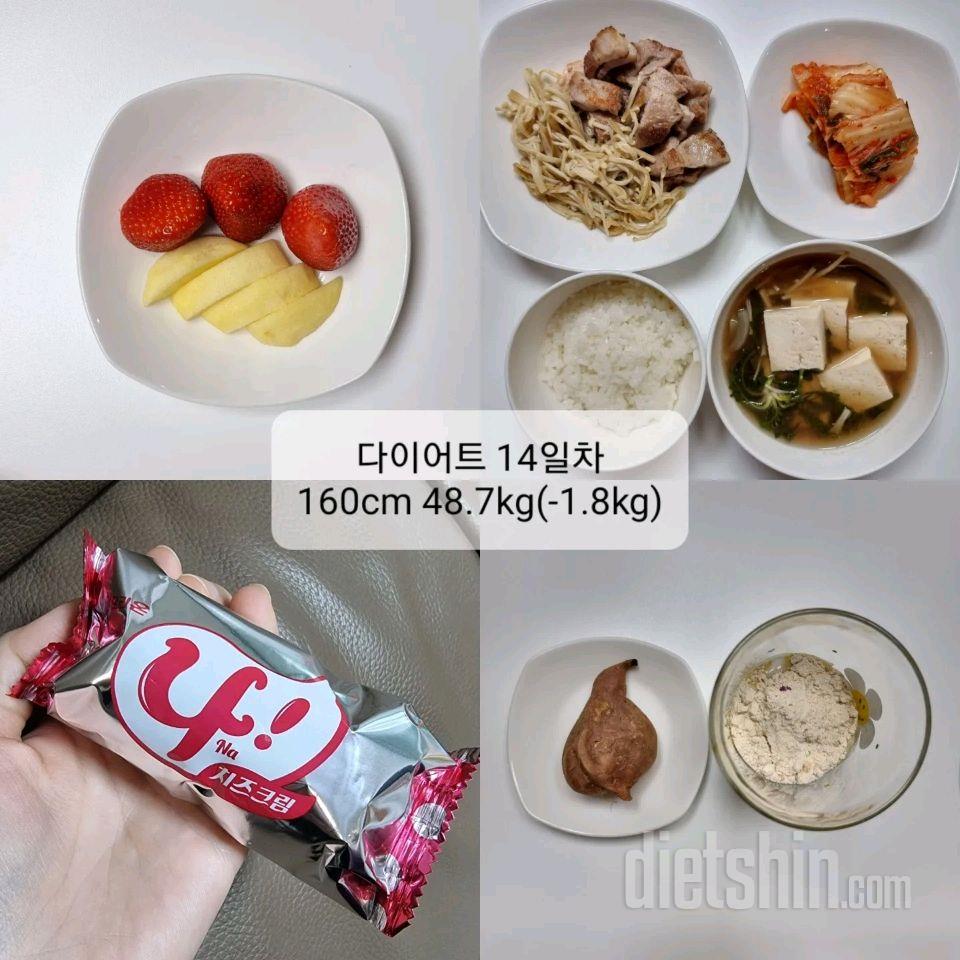 [다신 23기] 14일차 몸무게 식단
