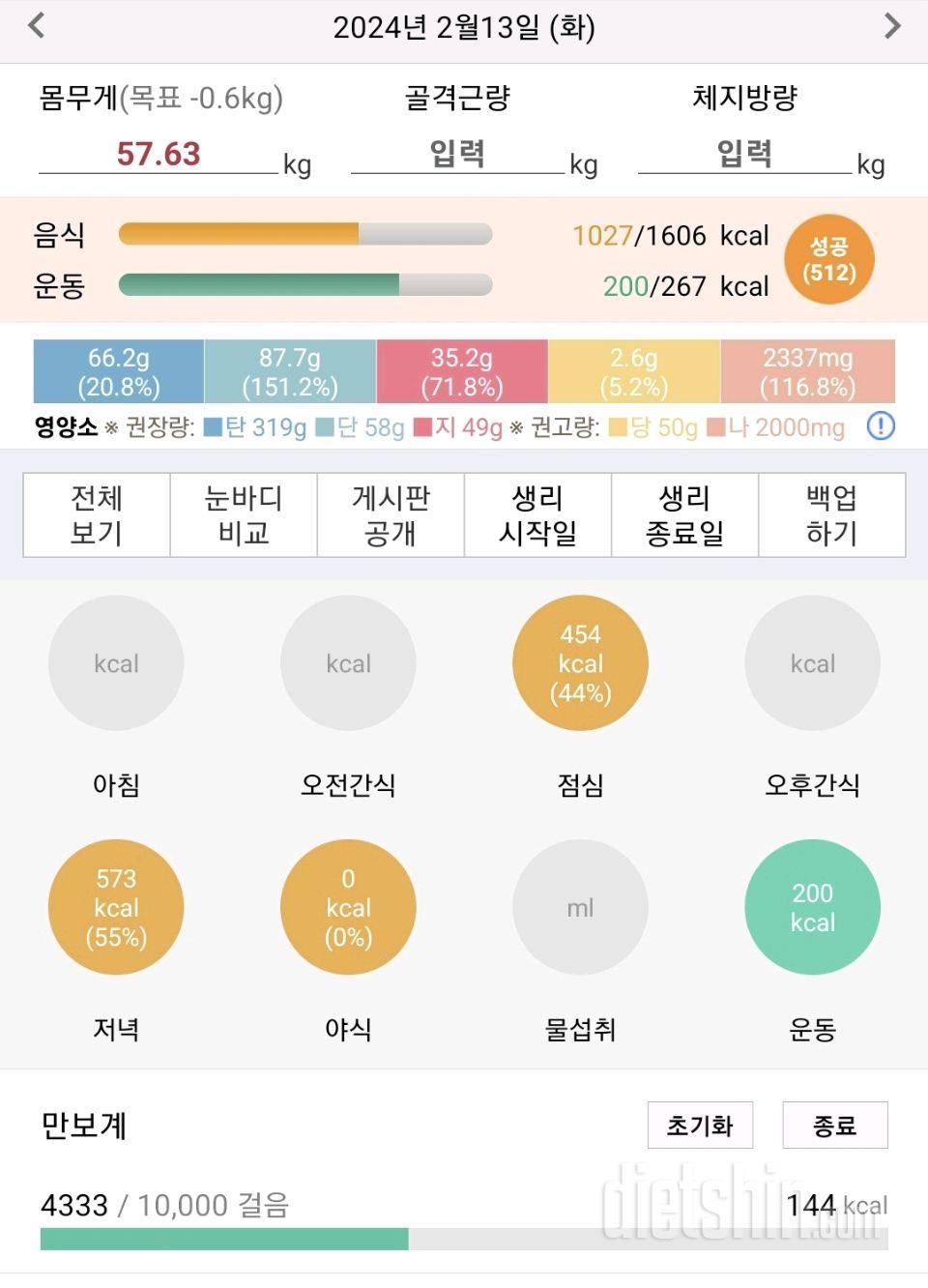 도전31일_ 다욧일기 1개월 끝!!