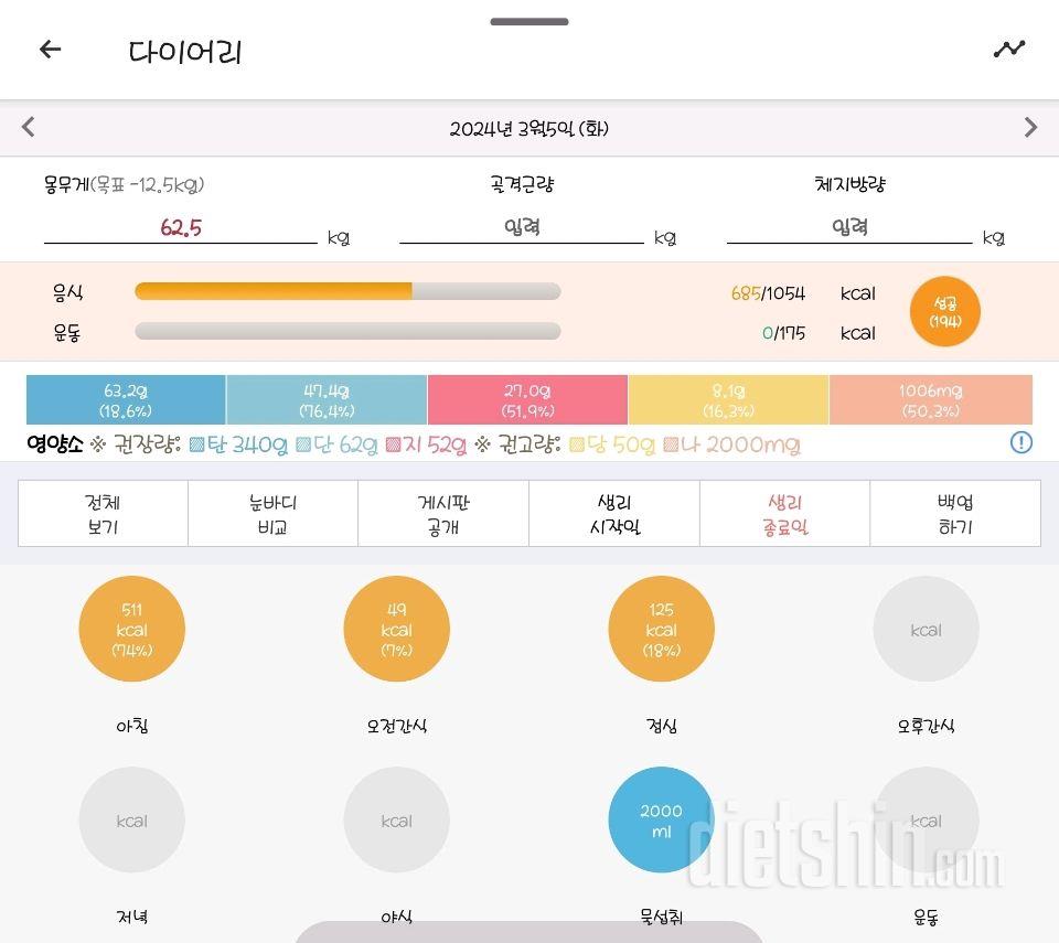 30일 야식끊기4일차 성공!