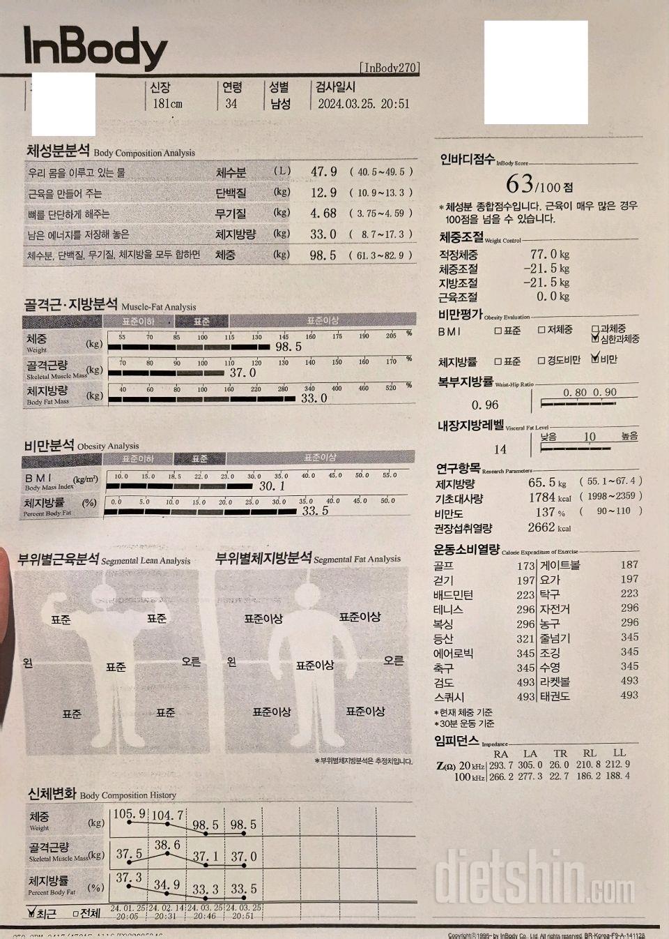 1월 1일부터 시작한 다이어트!!!