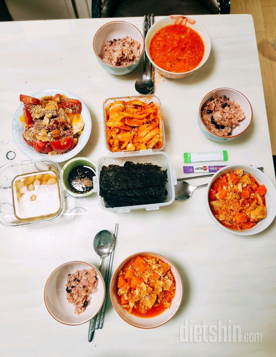 04월 08일( 저녁식사 342kcal)