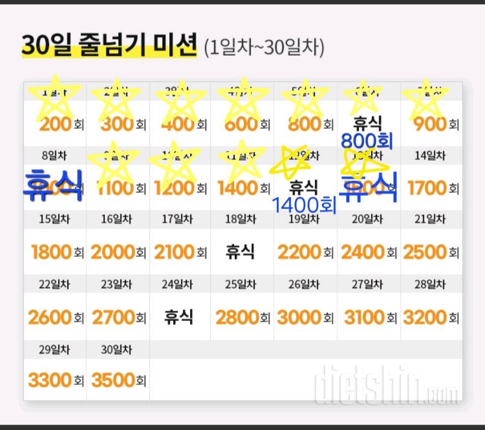 30일 줄넘기12일차 성공!