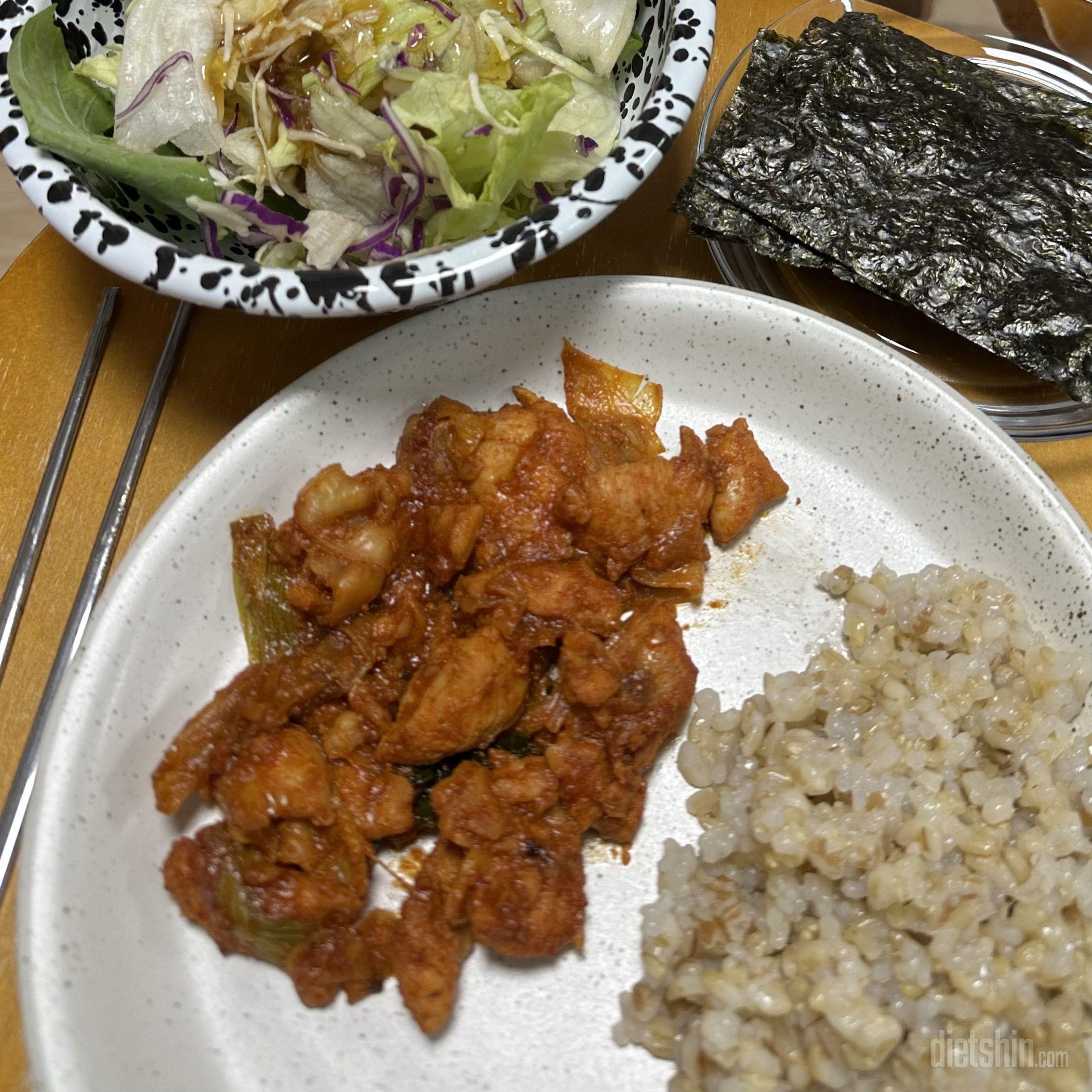 속세 닭갈비맛 인정! 저는 대파도 넣