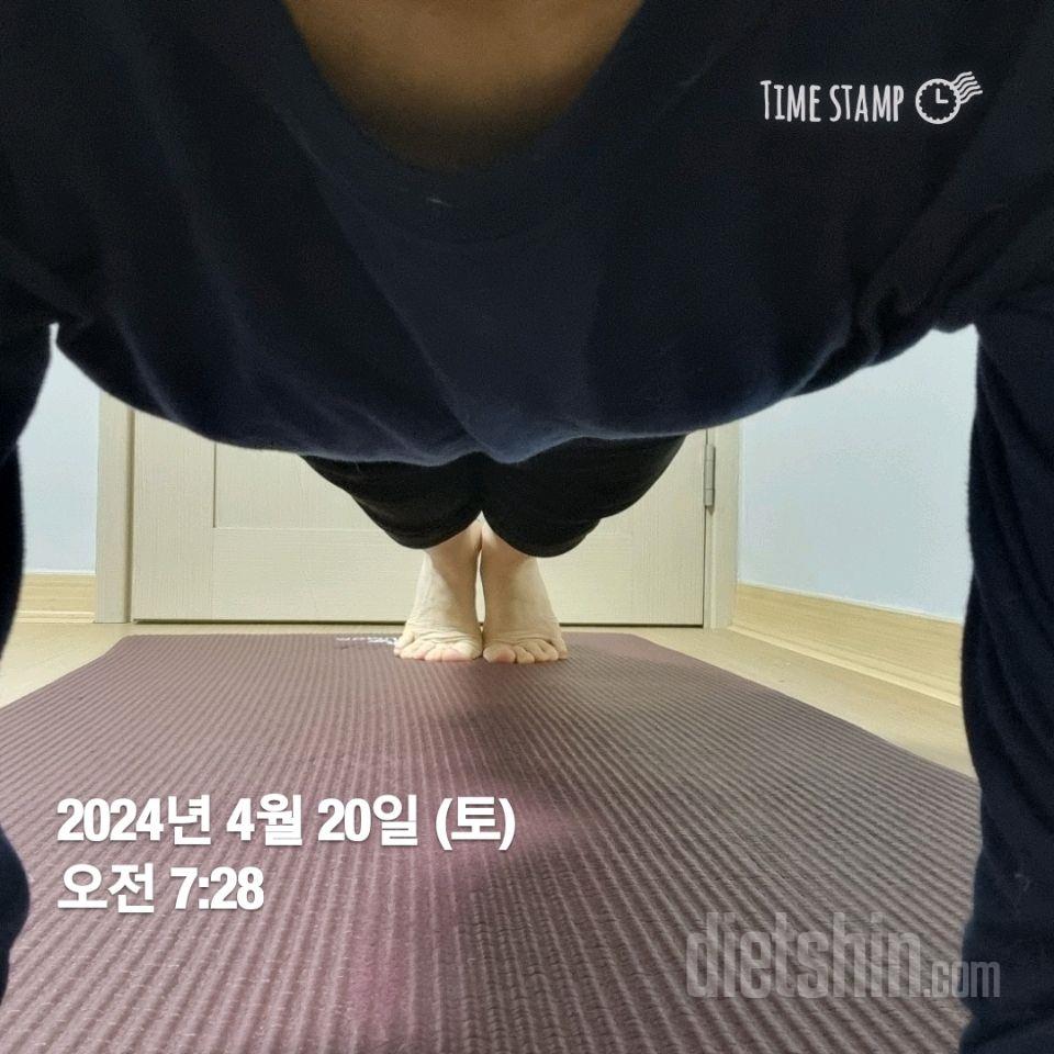 30일 플랭크50일차 성공!