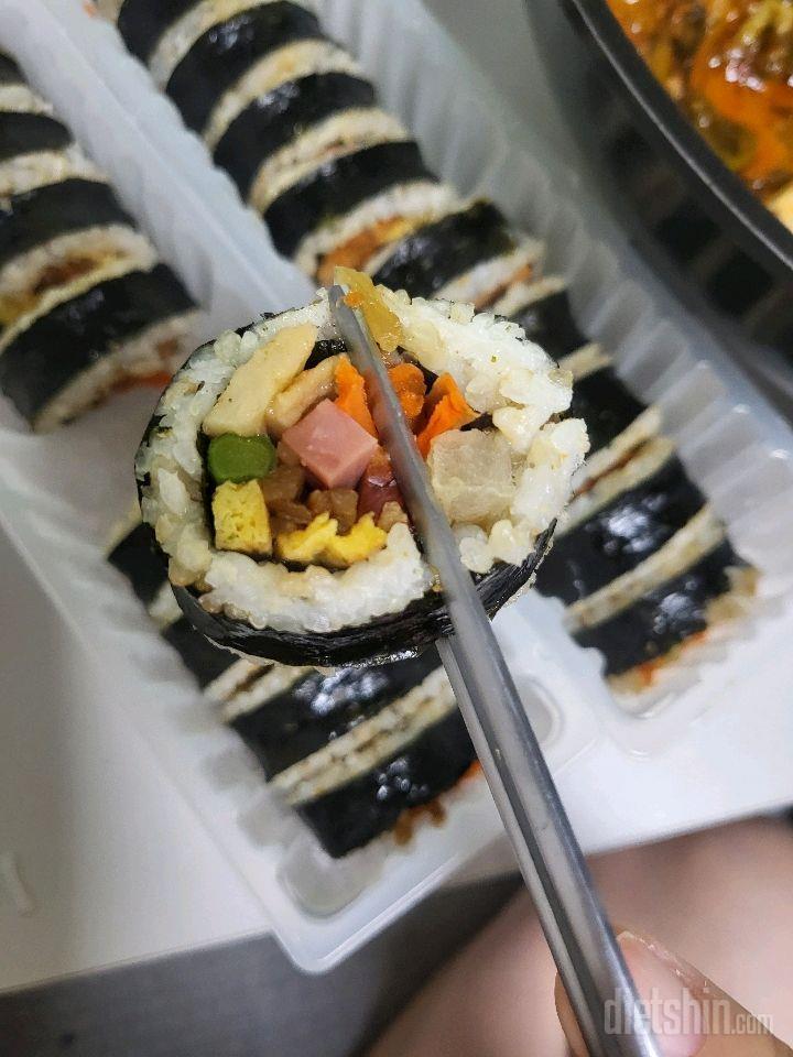 밥하기 싫은 날😤오늘은 현미김밥으로 맛있는 저녁❤️