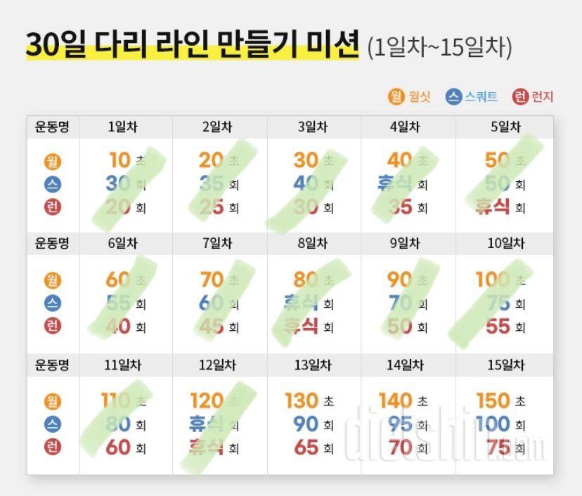 30일 다리라인 만들기12일차 성공!