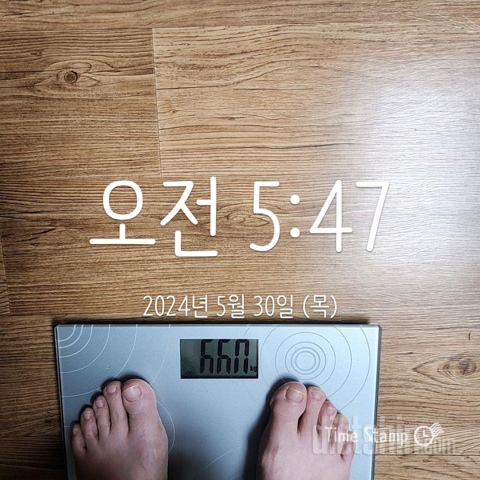 7일 아침 몸무게 재기173일차 성공!