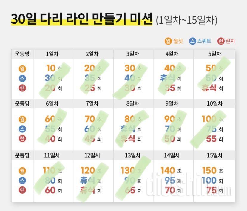 30일 다리라인 만들기13일차 성공!