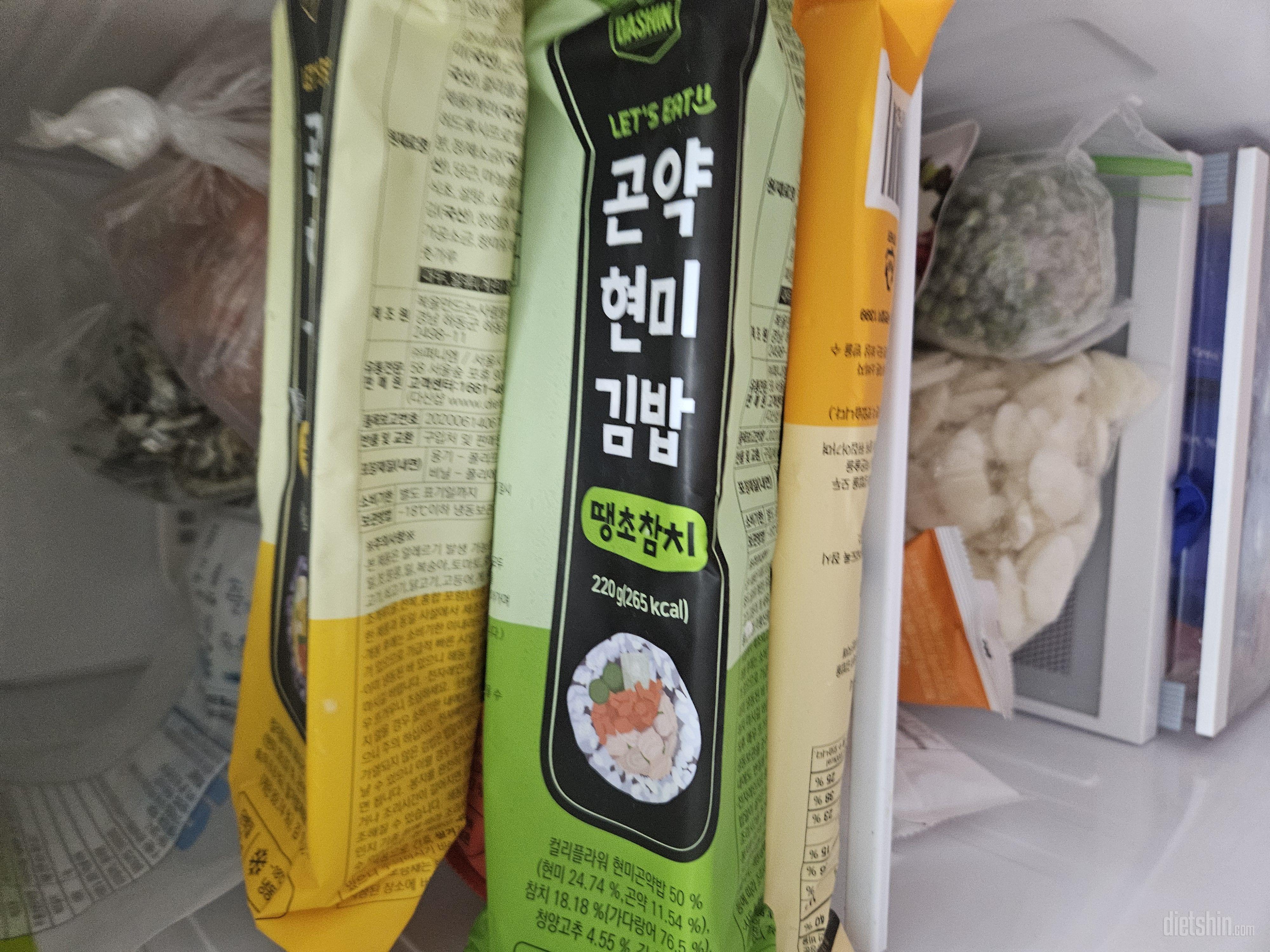 김밥이 생각보다 칼로리가 참고 있다가