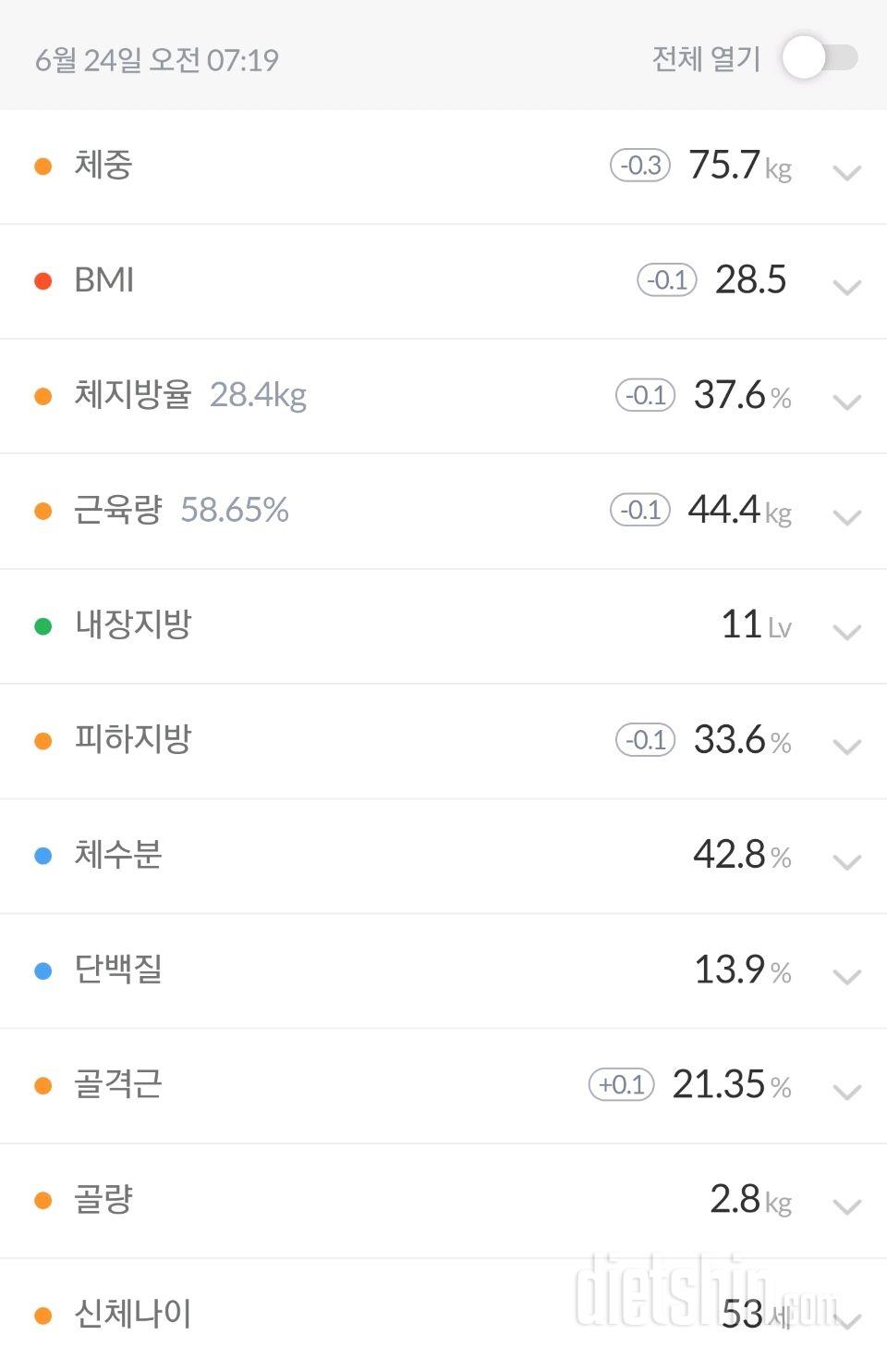 6월 24일 월요일