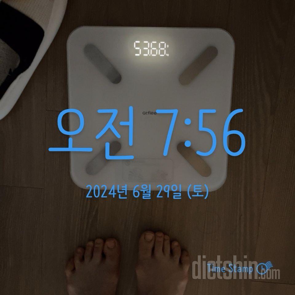 7일 아침 몸무게 재기87일차 성공!